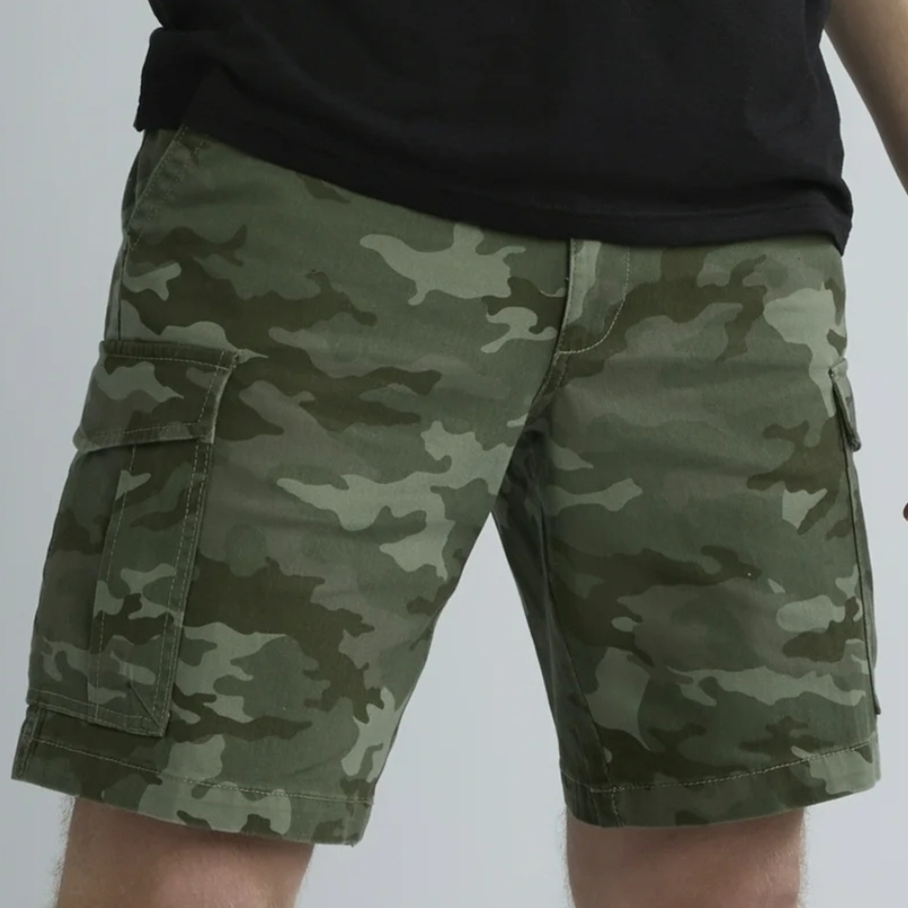 George Green Camouflage Cargo Shorts - Picture 3 of 5